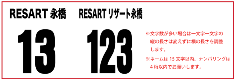 女子のための 背ネーム 番号アイデア集 みんながハッピーになれるクラスtシャツを作ろう Resart リザート Blog