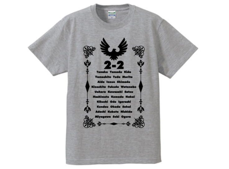 クラスtシャツのデザインをおしゃれに作るコツ5つ デザイン例 おすすめ着こなしコーデもご紹介 Resart リザート Blog