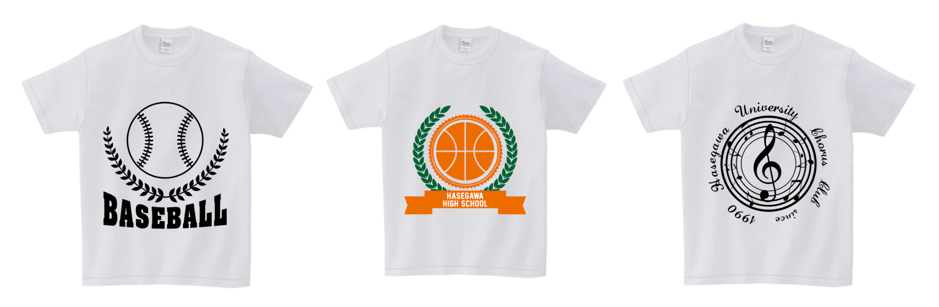Club activity t-shirts