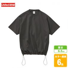 ファインジャージーリラックスフィットTシャツ(裾ドローコード)