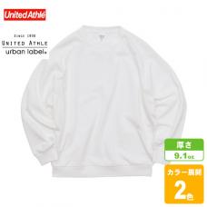 9.1オンスマグナムウェイトビッグシルエットロングスリーブTシャツ(2.1インチリブ)(裾リブ付)