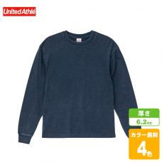 オープンエンドフェードウォッシュロングスリーブTシャツ(2.1インチリブ)