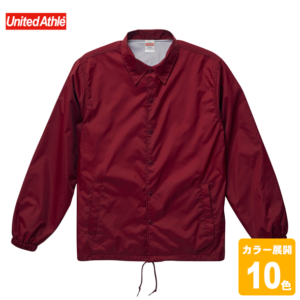 ナイロンコーチジャケット(裏地付)