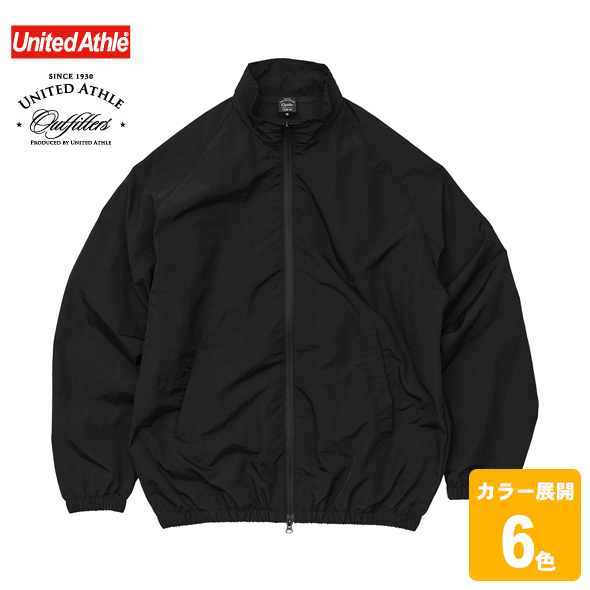 コットンライクナイロントレーニングジャケット(裏地付)