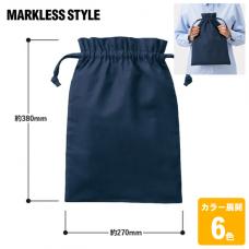 コットンフリル巾着(L)